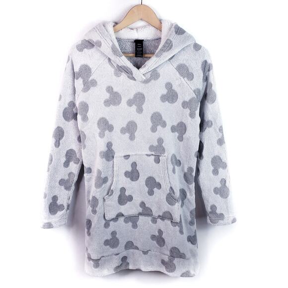 Disney Mickey Mouse Hooded Sleepwear Tunic Sweatshirt Size Large - Picture 2 of 7